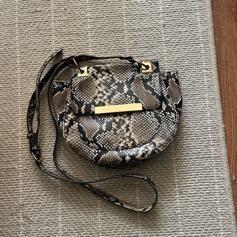 Snakeskin Crossbody Bag